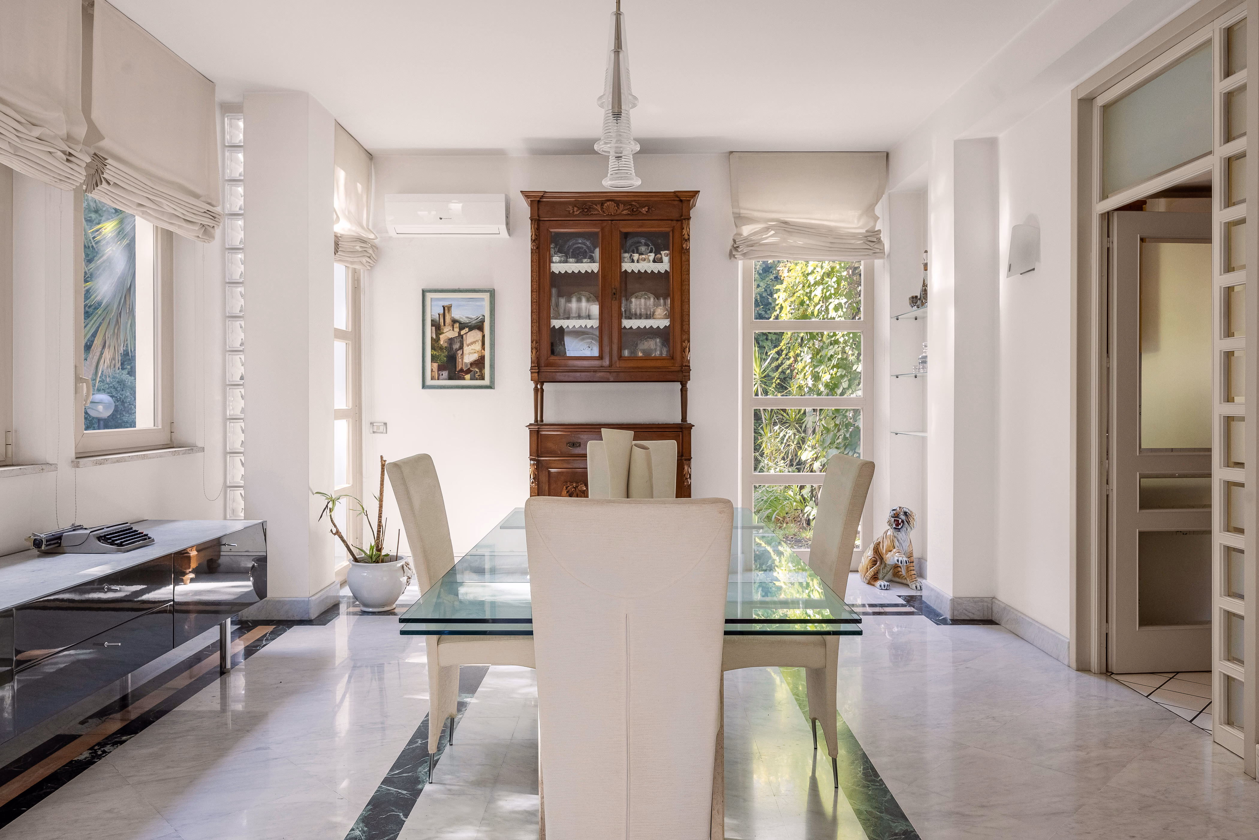 Interior detail with warm natural light
